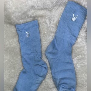 (Playboy) women’s blue socks